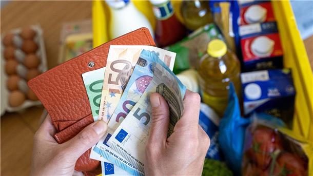 Inflation schwächt sich leicht ab Besonders Lebensmittel sind teurer geworden.