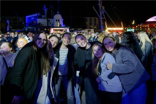 Beste Stimmung beim Auftritt von Aquacity am Sonnabend. Foto: Masorat - f
