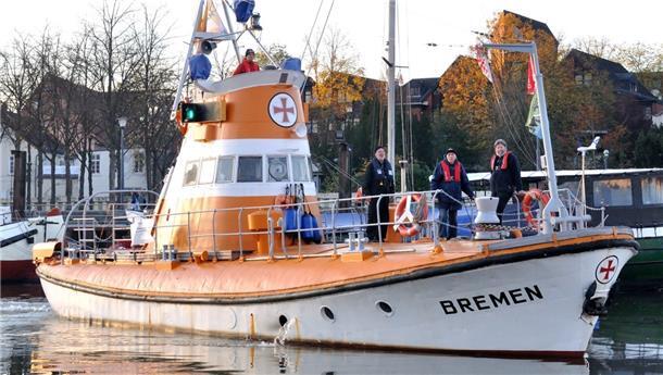 Blick auf die "Bremen".