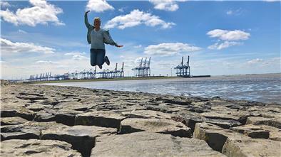 Bewerbt Euch für die feelBREMERHAVEN-Lizenz - so wie Sarah Krumm (in Instagram Zettinchen), von der dieses Bild stammt.