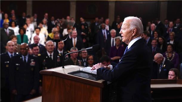 Biden hat in seiner Ansprache auch dazu aufgerufen, die Demokratie in den USA mit aller Kraft zu verteidigen.