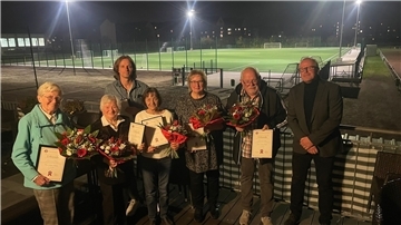 Beim FC Sparta wurden Mitglieder geehrt