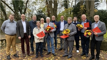 SPD-Leherheide ehrt treue Mitglieder