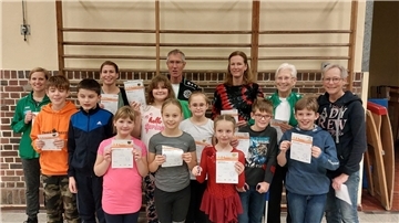 TSV Wulsdorf überreicht Sportabzeichen 