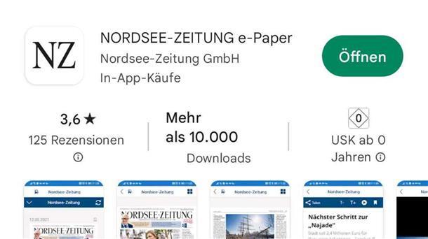 Jetzt nordsee-zeitung.de auch in der App lesen Jetzt nordsee-zeitung.de auch in der App lesen