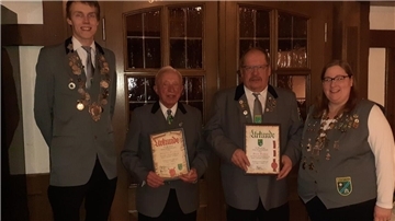 Schützenverein Bülstedt: Ehrung für 60 und 50 Jahre 