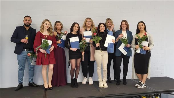 Gesellen im Friseurhandwerk