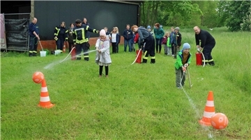 Ortsbrandmeister zufrieden mit Start der Kinderfeuerwehr