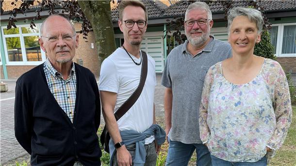 Das Foto zeigt den Vorstand der KGS Sittensen. 