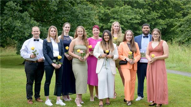 Examensfeier an der Pflegeakademie