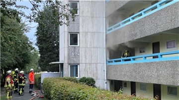Stotel: Wohnung brennt völlig aus