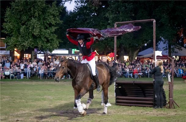 Regen, Wettkämpfe und Showreiten: Das sind die Elmloher Reitertage in Bildern Regen, Wettkämpfe und Showreiten: Das sind die Elmloher Reitertage in Bildern