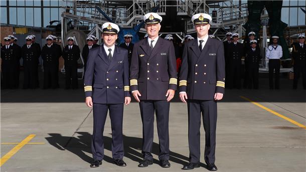 Kommandoübergabe beim Marinefliegergeschwader 3 