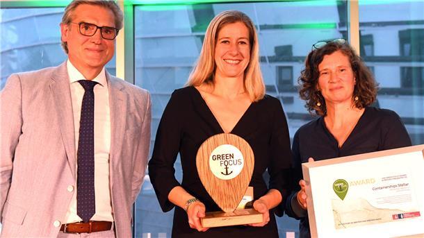 Von links: Robert Howe, Mirja Nibbe sowie Katja von Bargen