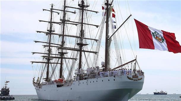 Dieses schöne Schiff segelt zur Sail nach Bremerhaven
