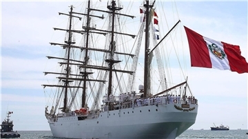 Dieses schöne Schiff segelt zur Sail nach Bremerhaven