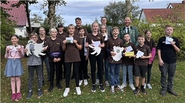  Siegerehrung der Schüler und Jugend beim Herbstschießen des Schützenvereins Westerbeverstedt