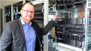 Er schützt den Hafen gegen Cyberangriffe