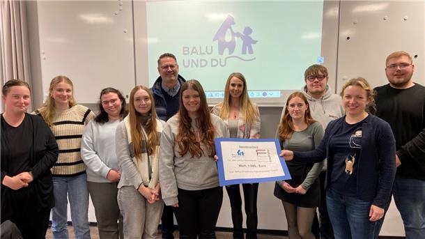Spende für das Projekt „Balu und Du“