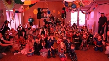 Kinderfasching: Gemeindehaus in Gyhum wird zum Tollhaus