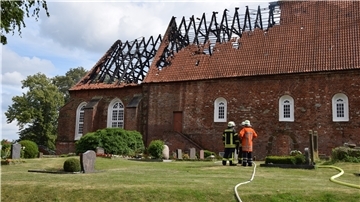 Brand in Golzwarden: War es Brandstiftung?