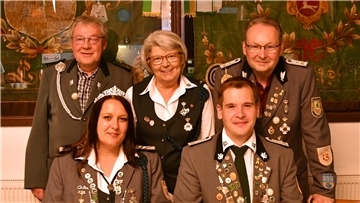 Neues Königshaus beim Schützenverein Lehe