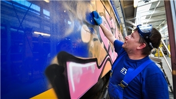 Der Kampf der Bahn gegen Graffiti