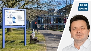 Ameos-Klinik in Debstedt und Ismail Kul.