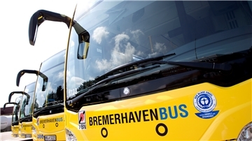 Bremerhaven setzt auf neue Busse mit Diesel-Hybrid-Antrieb