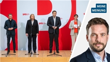 SPD-Spitze: Geordneter Übergang gewünscht