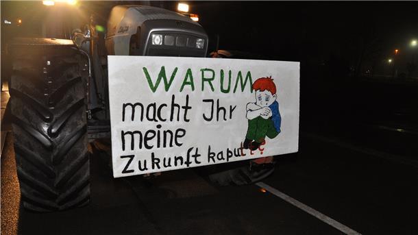 Die Bauern protestieren weiter gegen die Auflagen