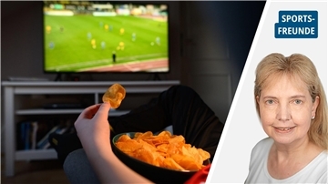 Fußball gucken und Chips knabbern