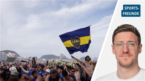 Boca Juniors - Fans in Rio de Janeiro 