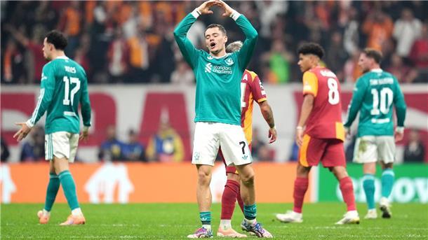 Probleme bei Liverpool: Völler verteidigt Wirtz gegen Kritik Bisher noch ohne Tor für den FC Liverpool: Florian Wirtz.