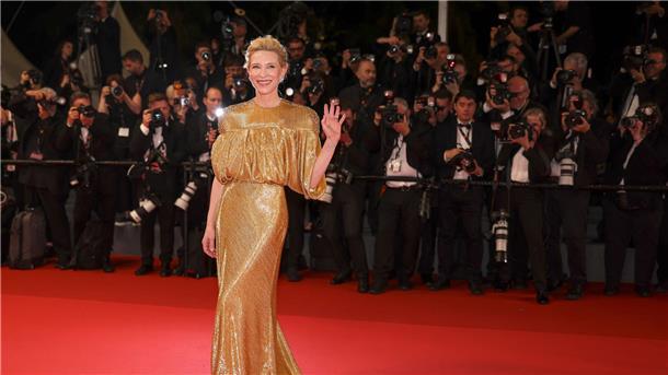 Blanchett bei der Filmpremiere von „Tanz der Titanen“ in Cannes. (Archivbild)
