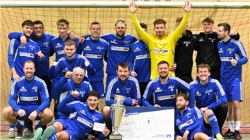 Blau-Weiß Bornreihe tritt als Titelverteidiger beim Hallenturnier des TV Loxstedt an.
