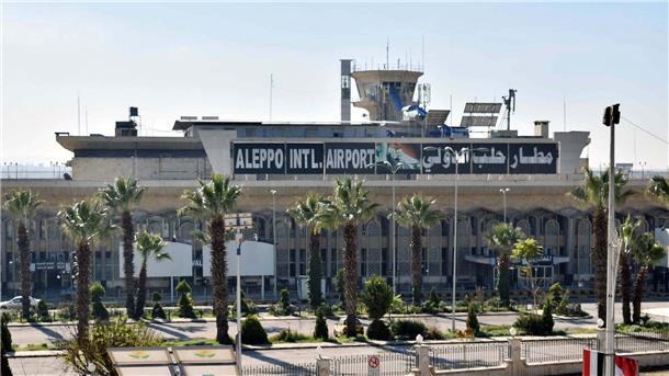 Bericht: Israelischer Luftangriff auf Flughafen Aleppo Blick auf den internationalen Flughafen Aleppo im Februar 2020.