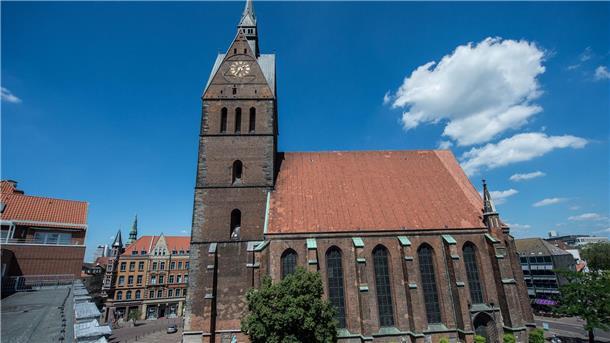 Cyber-Angriff auf Landeskirche Hannovers Blick auf die Marktkirche Hannover. Die evangelische Landeskirche Hannovers ist Opfer eines Cyberangriffs geworden.
