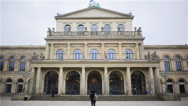 Blick auf die Staatsoper in Hannover.