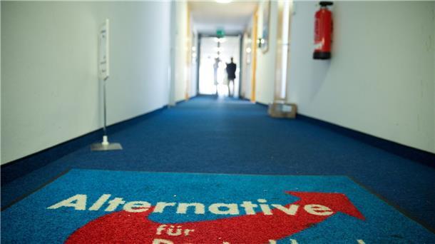Blick in die Bundesgeschäftsstelle der Alternative für Deutschland (AfD) in Berlin.