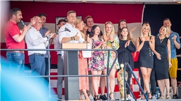 Blick zurück: Im vergangenen Jahr holte sich die A-Latein-Formation der TSG Bremerhaven den Titel „Mannschaft des Jahres“. Gelingt jetzt die Wiederholung?