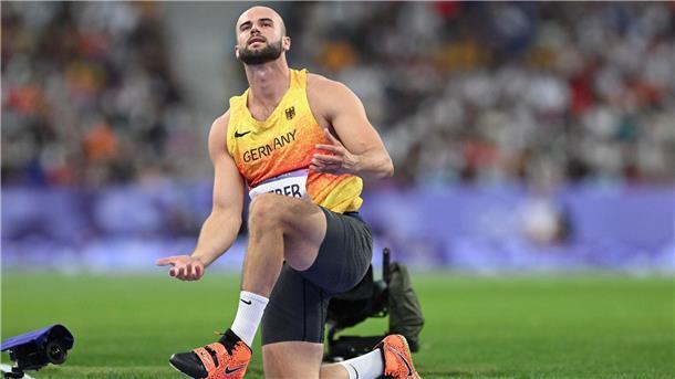 Atemprobleme: Stolze Mihambo weint nach Silber im Rollstuhl Blieb ohne Medaille: Julian Weber