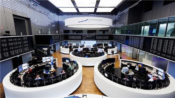 USA dominieren die Börsen – Deutsche Firmen Außenseiter Börse Frankfurt: Nur wenige der wertvollsten Börsenkonzerne der Welt kommen aus Deutschland (Archivbild)