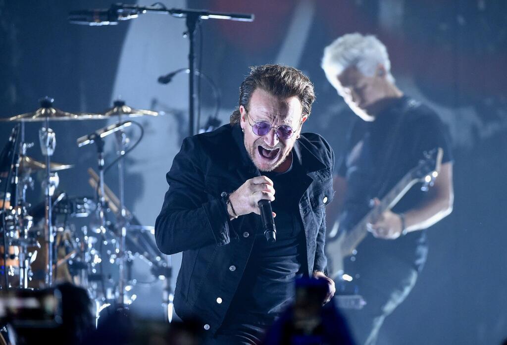 Bono, Frontmann von U2, bei einem Auftritt im Sommer 2018.