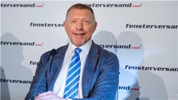 Boris Becker macht in Zukunft Werbung für einen Online-Fensterhändler.