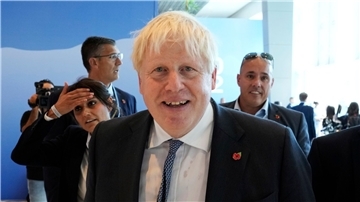 Boris Johnson, ehemaliger Premierminister von Großbritannien, hat als Redner eine lukrative Karriere begonnen.