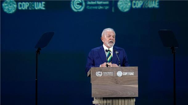 Deutsch-brasilianisches Regierungstreffen steht bevor Brasiliens Präsident Luiz Inácio Lula da Silva spricht beim UN-Klimagipfel. Nächste Woche wird er in Berlin sein.