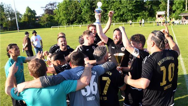 Neuer Namensgeber für den NZ-Pokal: Allianz-Vertretung NMS Blank übernimmt Bremerhaven United gewann 2023 den NZ-Pokal.