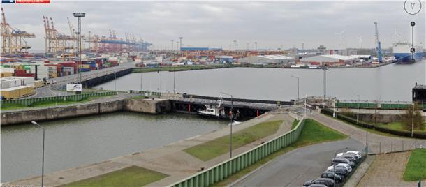 Warum Bremerhavens maritime Reize im Internet bald viel besser zu sehen sind Bremerhavens Nordschleuse, der Nordhafen (Bild), der Osthafen, das Wendebecken, das Containerterminal und das Schwimmdock III der Lloyd Werft sollen ab Frühjahr live im Internet zu sehen sein.