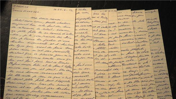 „Staatsfeind“ ganz privat: Briefe von Mesrine versteigert Briefe von der französischen Verbrecherlegende Jacques Mesrine liegen im Auktionshaus Baron Ribeyre & Associés aus.